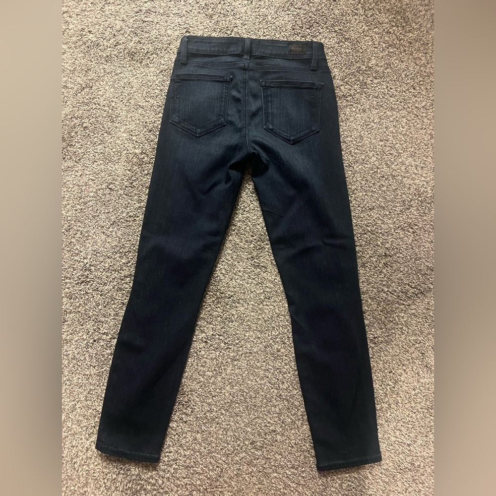PAIGE Denim Verdugo Crop Skinny Jeans Size 25 - Picture 11 of 14